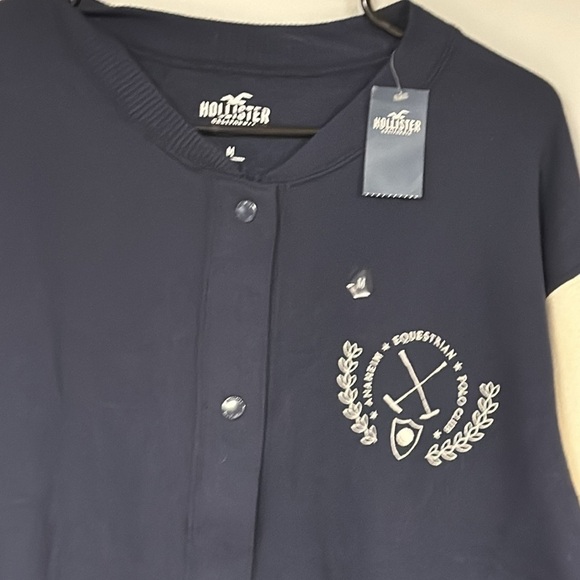 Hollister California Sweatshirt/Jacket, Anaheim Equestrian Polo Club, M  NWT - Picture 7 of 8